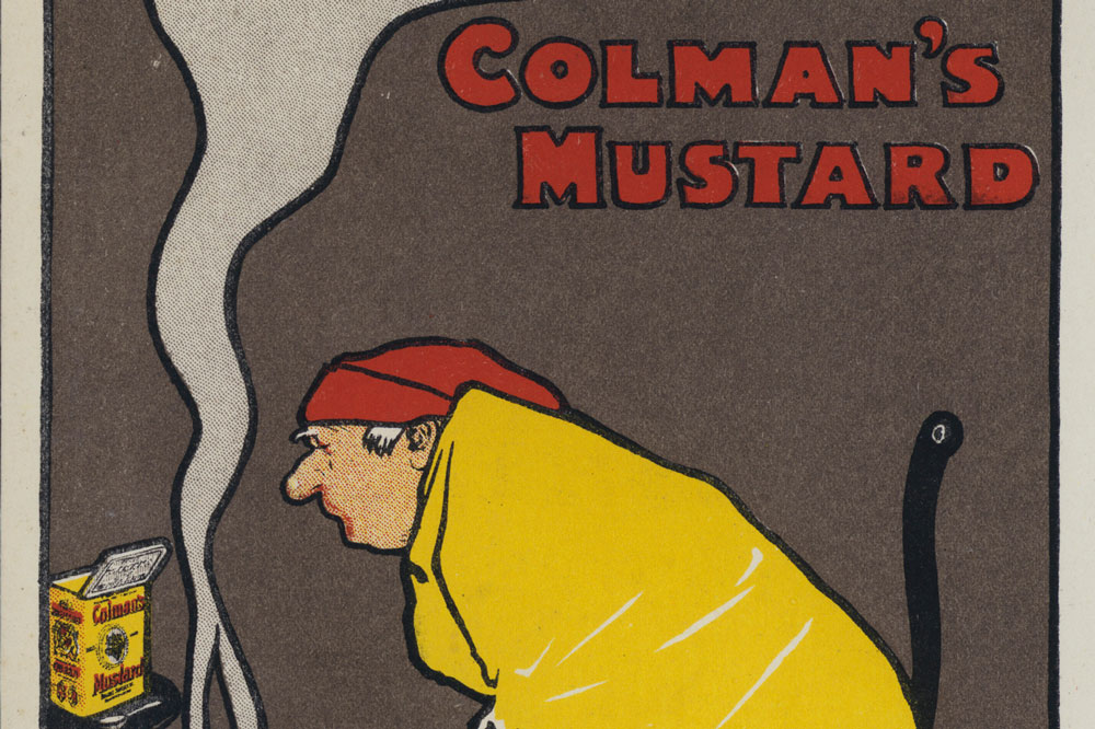 The dashing Edwardian poster designer who really cut the mustard