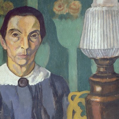 The Landlady (1918), Nina Hamnett. Private collection.