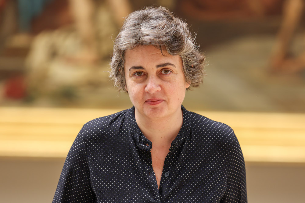 Laurence des Cars at the Musée d’Orsay in May 2021.