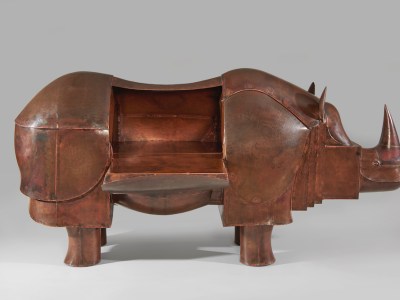 Grand Rhinocéros V (1988/91), François-Xavier Lalanne.