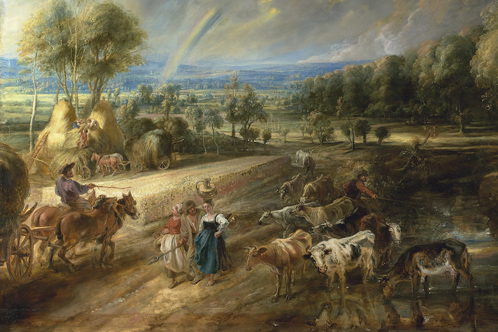The Rainbow Landscape (detail; c. 1636), Peter Paul Rubens.