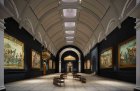 Holding court: the refurbished Raphael Court at the V&A in 2021.