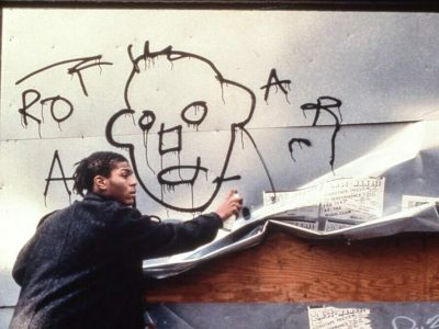Jean-Michel Basquiat in the film ‘Downtown 81’ (1980–81/2000).