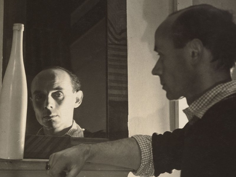 Ben Nicholson photographed by Humphrey Spender (c. 1935).