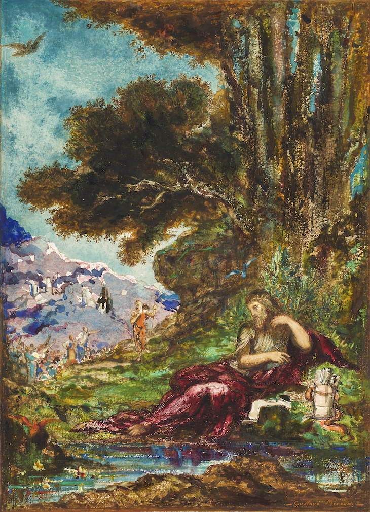 Democritus and the Abderites (1881), Gustave Moreau. Private Collection.