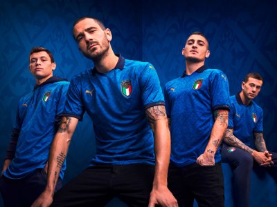 Renaissance lads: Puma’s FIGC home kit