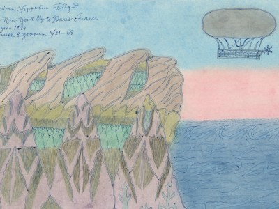 American Zeppolin Flight from New York City to Paris France in Year 1939 (1969), Joseph E. Yoakum.