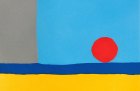 Late Afternoon (2020), Etel Adnan.