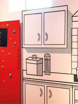 The ‘Table Talk’ room at the Museum of the Home, London. Photo: Em Fitzgerald