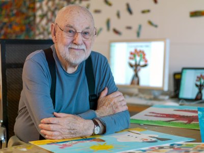 Eric Carle, creator of The Very Hungry Caterpillar