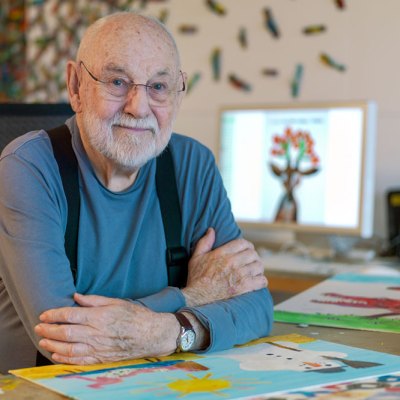 Eric Carle, creator of The Very Hungry Caterpillar