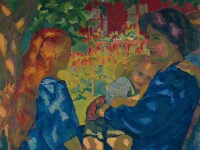 (detail; 1911), Giovanni Giacometti.