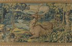 Held deer: a detail from a tapestry woven in Brussels in 1550–60. Wawel Royal Castle, Kraków.