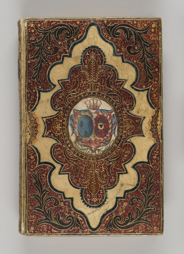 Le psautier de David (1725), bound for Queen Marie Leszczyńska by Jacques-Antoine Derome.
