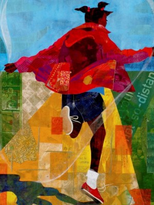Golden (detail; 2009), Ekua Holmes.