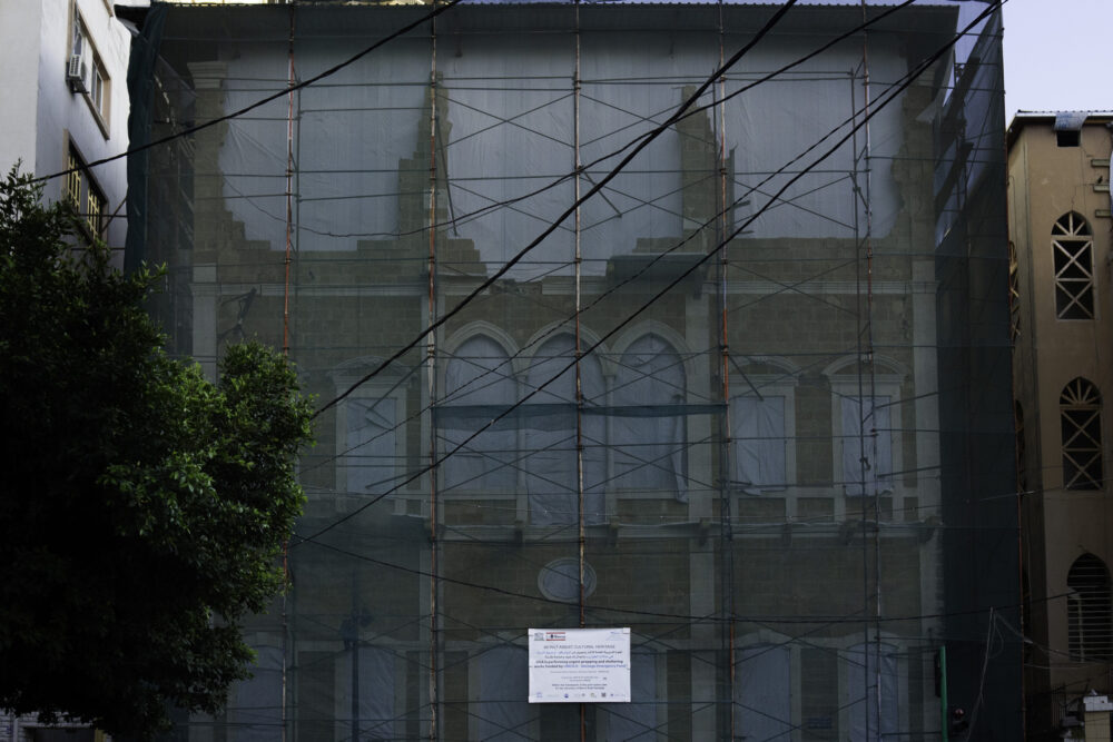 House on Armenia Street, 500 metres from the site of the Port explosion.