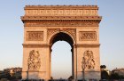 Magic roundabout: the Arc de Triomphe in Paris.
