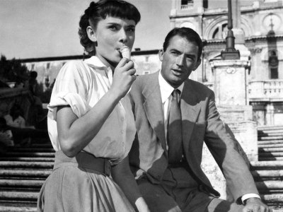 The Spanish Steps starring alongside Audrey Hepburn and Gregory Peck in Roman Holiday (1953).