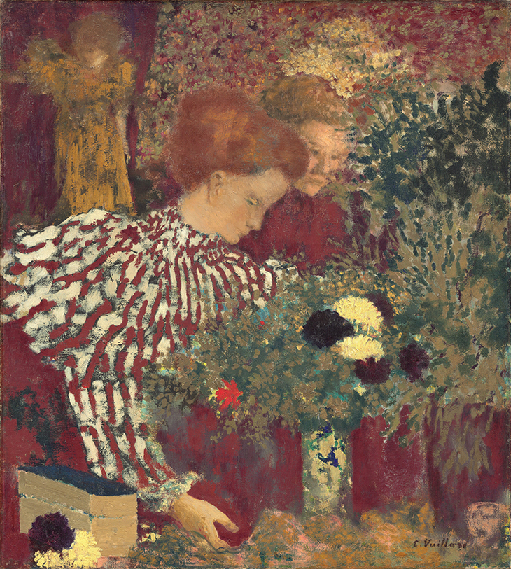 Woman in a Striped Dress (1895), Édouard Vuillard.