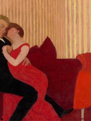 The Lie (1898), Félix Vallotton.
