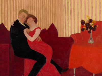 The Lie (1898), Félix Vallotton.