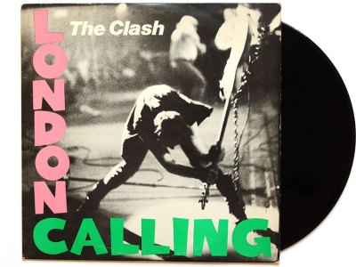 Bass instincts: Pennie Smith’s legendary photo of the moment Paul Simonon smashed his guitar on-stage, on the cover of the ‘London Calling’ album.