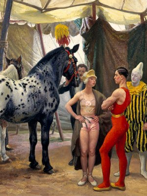 Circus Matinee (1938), Laura Knight.