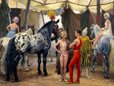 Circus Matinee (1938), Laura Knight.