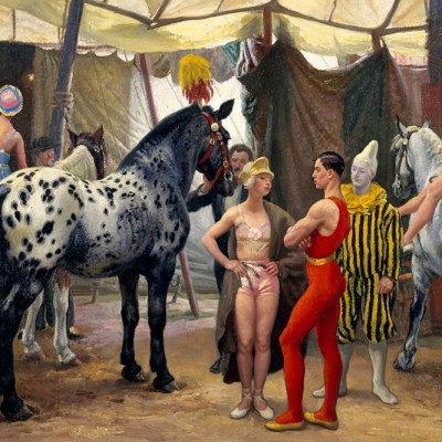 Circus Matinee (1938), Laura Knight.