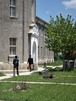 The National Museum of Afghanistan, Kabul, photographed in 2012.