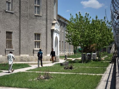 The National Museum of Afghanistan, Kabul, photographed in 2012.
