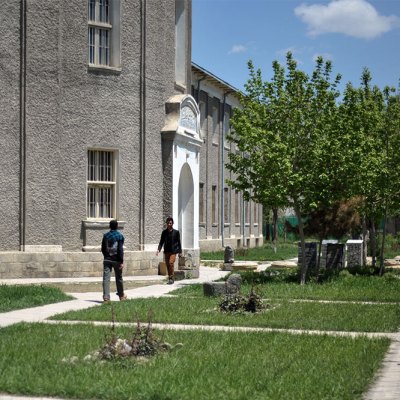 The National Museum of Afghanistan, Kabul, photographed in 2012.