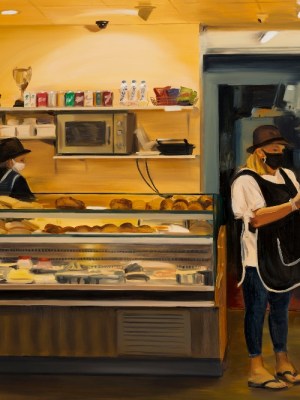 Elaine and Elaine (2020), Caroline Walker.