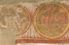 Detail of the camel from the Church of San Baudelio de Berlanga (first half 12th century; possibly 1129–34), made in Castile-León, Spain.