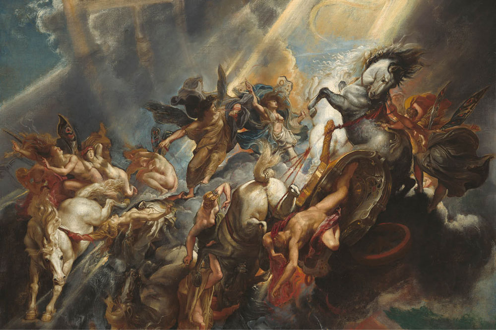 The flamboyant painters who made a spectacle of themselves