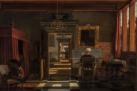 Do paintings have minds of their own?