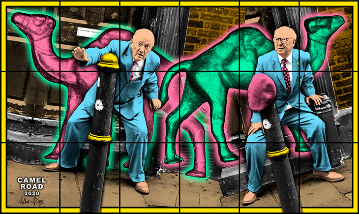 Camel Road (2020), Gilbert & George.