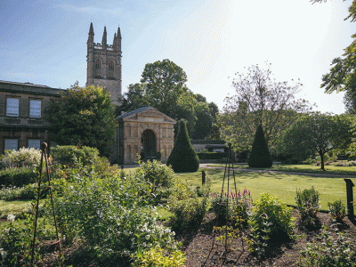 Oxford Botanic Garden in 2021.