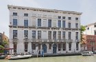 The dilapidated facade of Palazzo Priuli Manfrin, Venice, photographed in 2015.