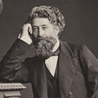 Henri Cernuschi photographed in 1876 by Count Stanislaw Julian Ostrorog (‘Walery’).