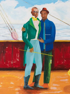 The Captain and The Mate (2017–18), Lubaina Himid.
