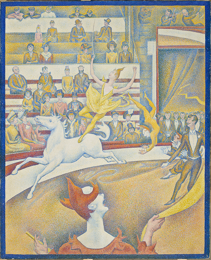 The Circus (1893), Georges Seurat.