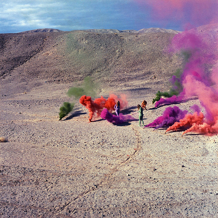 Smoke Bodies, from Women in Smoke, Californi (1971–72), Judy Chicago.