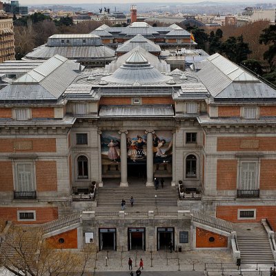 The Prado in Madrid.
