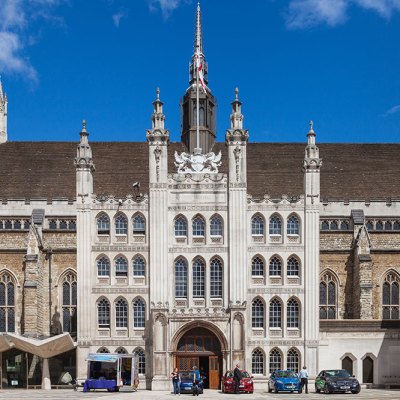 Guildhall in the City of London, photographed in 2014.
