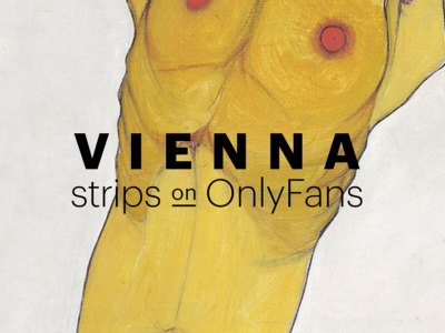 Egon Schiele’s Seated Male Nude (Self-Portrait) (1910), from the collection of the Leopold Museum, Vienna, stars in the Vienna Tourism Board’s outré campaign