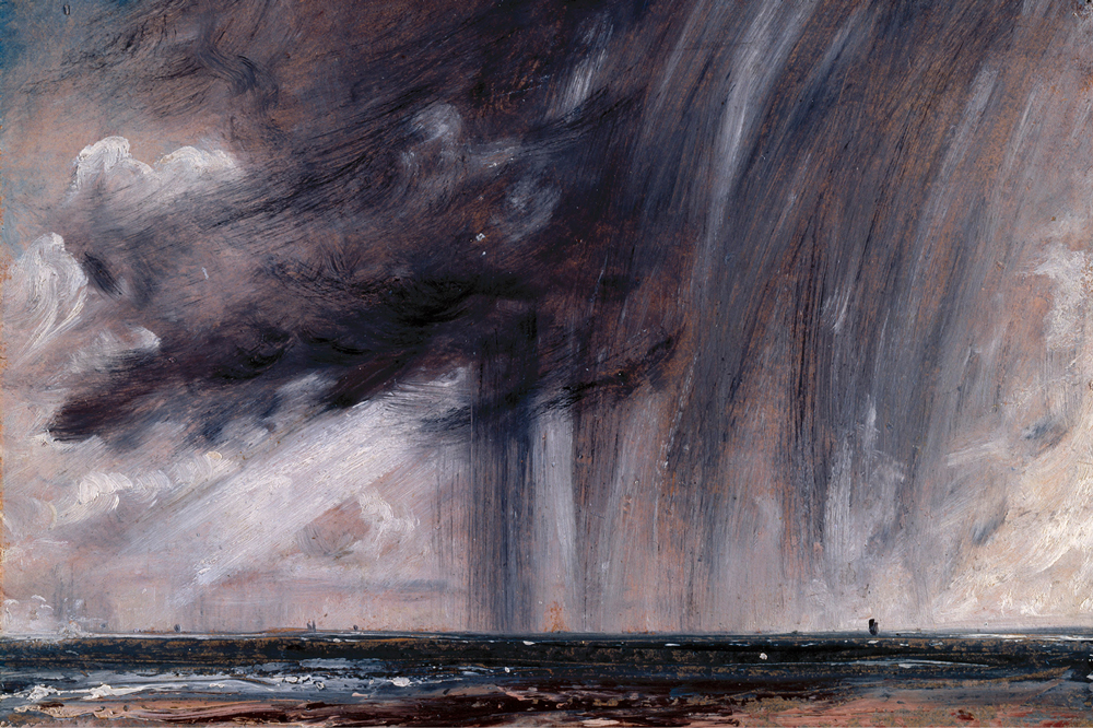 Rainstorm over the Sea (c. 1824–28), John Constable.