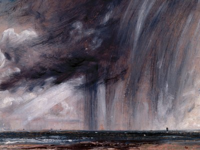Rainstorm over the Sea (c. 1824–28), John Constable.