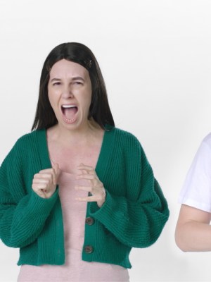 Wearing, Gillian (video still; 2018), Gillian Wearing in collaboration with Wieden+Kennedy.