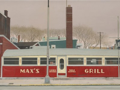 Max’s Grill (1974; detail), John Baeder. Waddington Custot ($35,000).